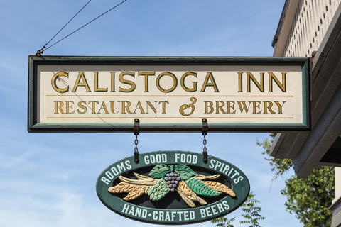 Calistoga Inn Sign